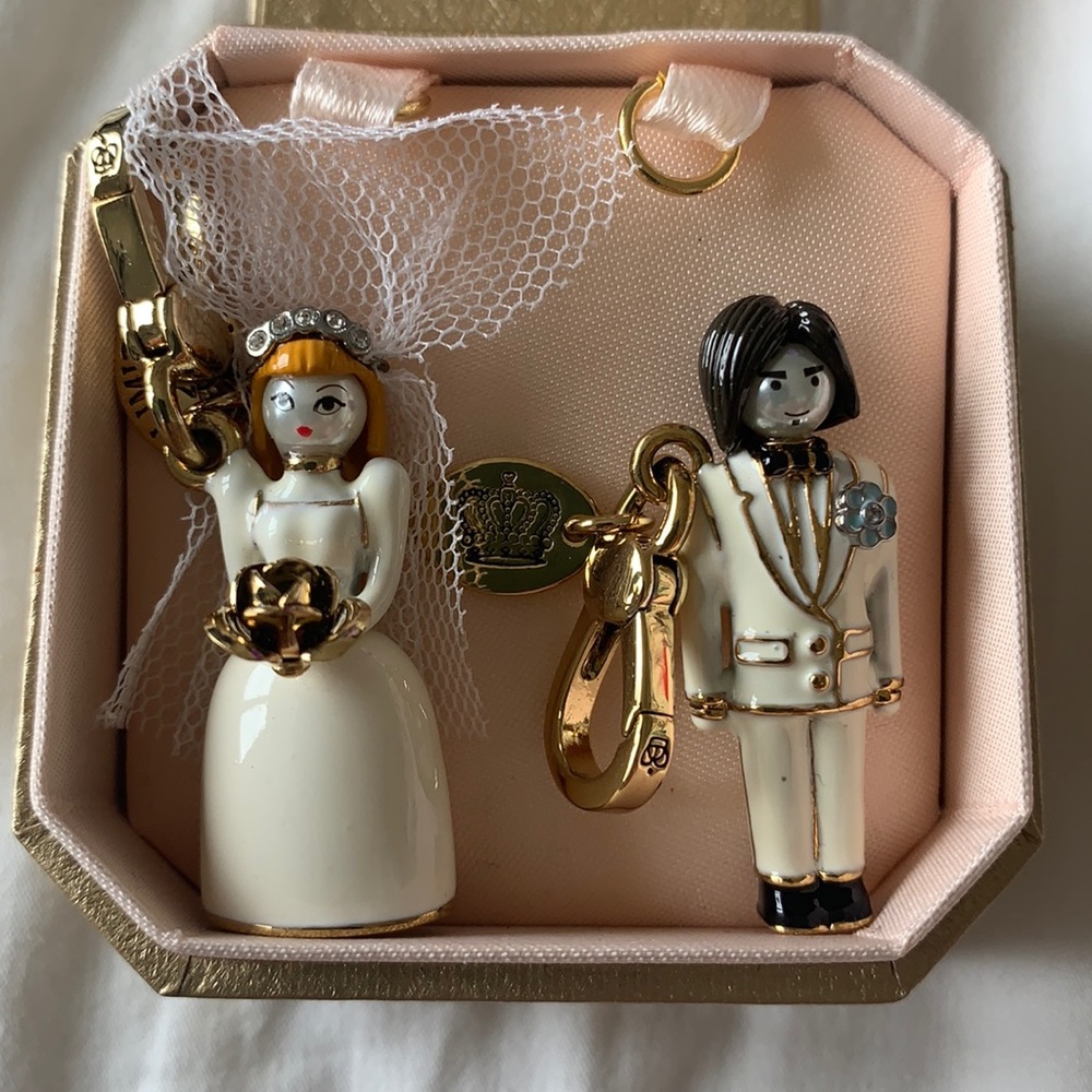 Juicy Couture Limited Edition Bride & Groom Charms
